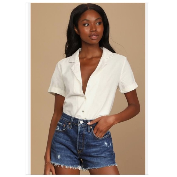 Levi's Pants - Levi’s 501 high rise denim shorts NWT 25